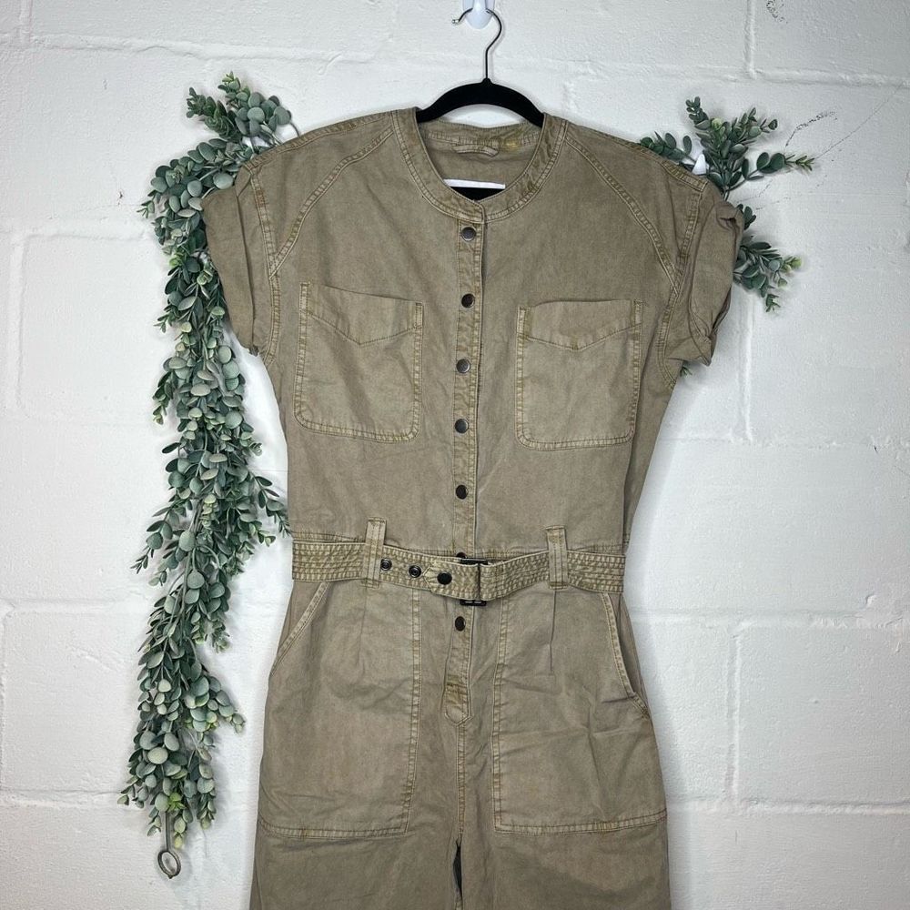 Pistola green Utility Jumpsuit